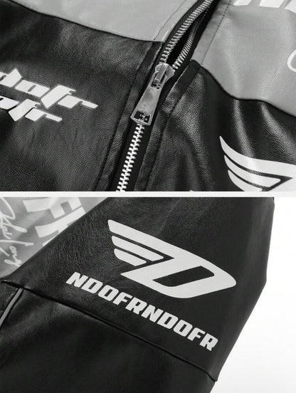 Urban & Co. Midnight Racer Leather Jacket