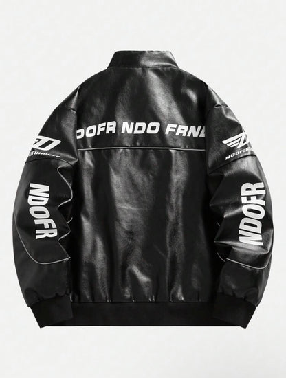 Urban & Co. Midnight Racer Leather Jacket