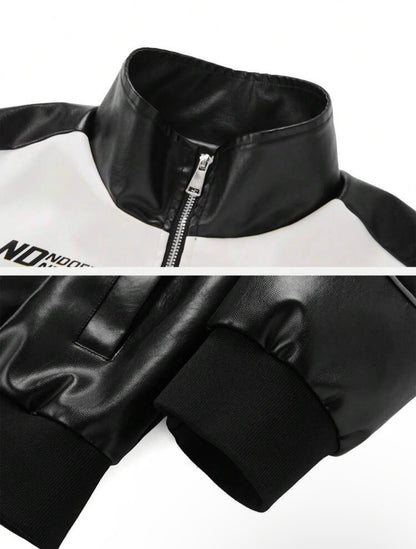 Urban & Co. Midnight Racer Leather Jacket
